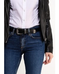 Женский черный ремень от Piazza Italia