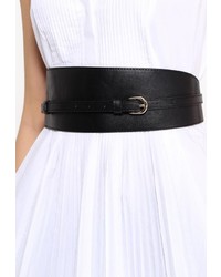 Женский черный ремень от Piazza Italia