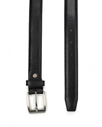 Мужской черный ремень от Piazza Italia