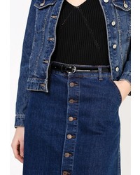 Женский черный ремень от Piazza Italia