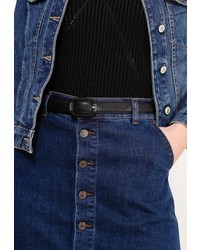 Женский черный ремень от Piazza Italia