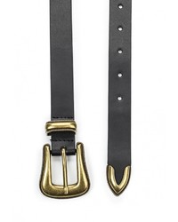 Женский черный ремень от Pieces