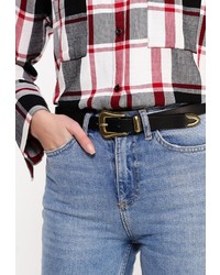 Женский черный ремень от Pieces