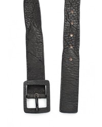 Мужской черный ремень от Replay