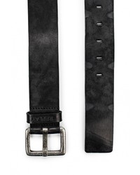 Мужской черный ремень от Replay