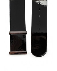 Женский черный ремень от Sisley