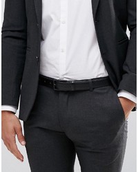 Мужской черный ремень от Asos