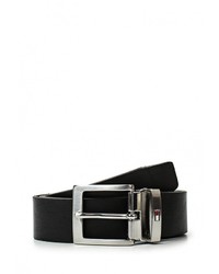 Мужской черный ремень от Tommy Hilfiger