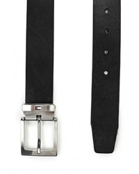 Мужской черный ремень от Tommy Hilfiger