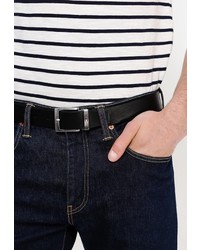 Мужской черный ремень от Tommy Hilfiger