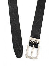 Мужской черный ремень от Tommy Hilfiger Denim