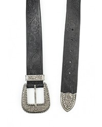 Женский черный ремень от Topshop