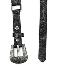 Женский черный ремень от Topshop