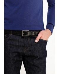 Мужской черный ремень от Trussardi