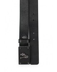 Мужской черный ремень от Versace Jeans