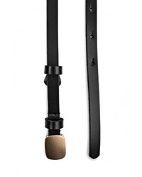 Женский черный ремень от Спартак