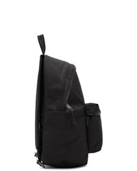 Мужской черный рюкзак из плотной ткани с принтом от Eastpak