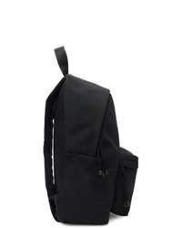 Женский черный рюкзак из плотной ткани с принтом от Vetements