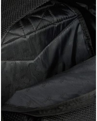 Мужской черный рюкзак из плотной ткани от Hype