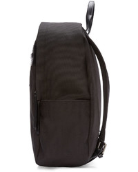 Мужской черный рюкзак из плотной ткани от Giuseppe Zanotti