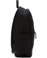 Мужской черный рюкзак из плотной ткани от Yohji Yamamoto