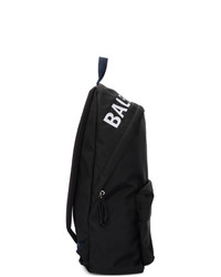 Мужской черный рюкзак из плотной ткани от Balenciaga