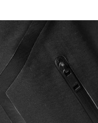 Мужской черный рюкзак из плотной ткани от Descente