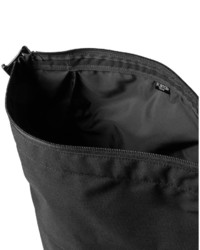 Мужской черный рюкзак из плотной ткани от Descente