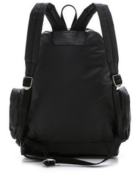Женский черный рюкзак из плотной ткани от A.P.C.