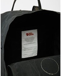 Мужской черный рюкзак из плотной ткани от Fjäll Räven