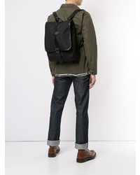 Мужской черный рюкзак из плотной ткани от Filson