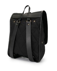 Мужской черный рюкзак из плотной ткани от Filson