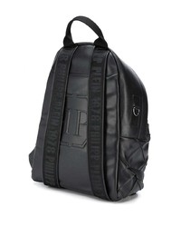 Мужской черный рюкзак из плотной ткани от Philipp Plein