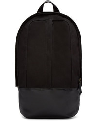 Мужской черный рюкзак из плотной ткани от Haerfest