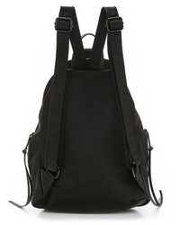 Женский черный рюкзак из плотной ткани от Rebecca Minkoff