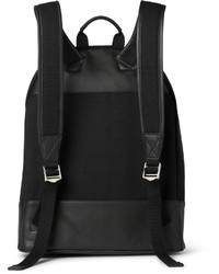 Мужской черный рюкзак из плотной ткани от WANT Les Essentiels