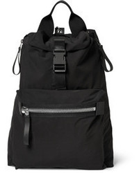 Мужской черный рюкзак из плотной ткани от Lanvin