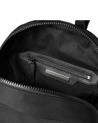Мужской черный рюкзак из плотной ткани от Christopher Kane