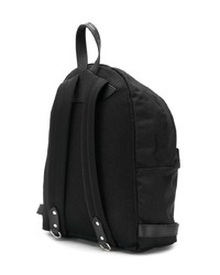 Мужской черный рюкзак из плотной ткани от Golden Goose Deluxe Brand
