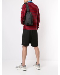 Мужской черный рюкзак из плотной ткани от Stella McCartney