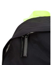Мужской черный рюкзак из плотной ткани от Juun.J