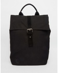 Женский черный рюкзак из плотной ткани от Mi-pac