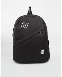 Мужской черный рюкзак из плотной ткани от New Balance