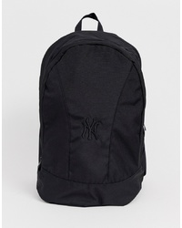 Мужской черный рюкзак из плотной ткани от New Era
