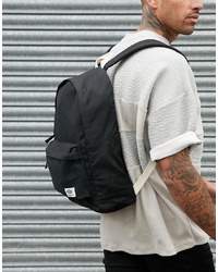 Мужской черный рюкзак из плотной ткани от New Look