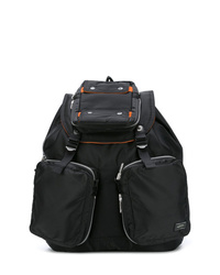 Мужской черный рюкзак из плотной ткани от Porter-Yoshida & Co