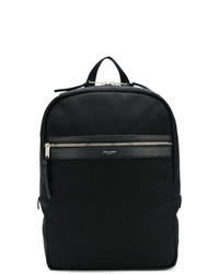 Мужской черный рюкзак из плотной ткани от Saint Laurent