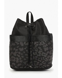Женский черный рюкзак из плотной ткани от Skinnydip