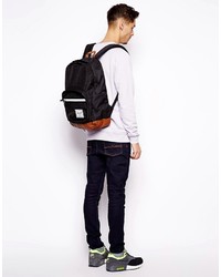 Мужской черный рюкзак из плотной ткани от Herschel