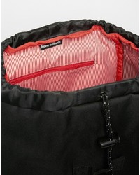 Мужской черный рюкзак из плотной ткани от Herschel